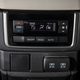 Rear HVAC controls. On the Touring trim I tested, that block-off plate housed a 120V electrical outlet.